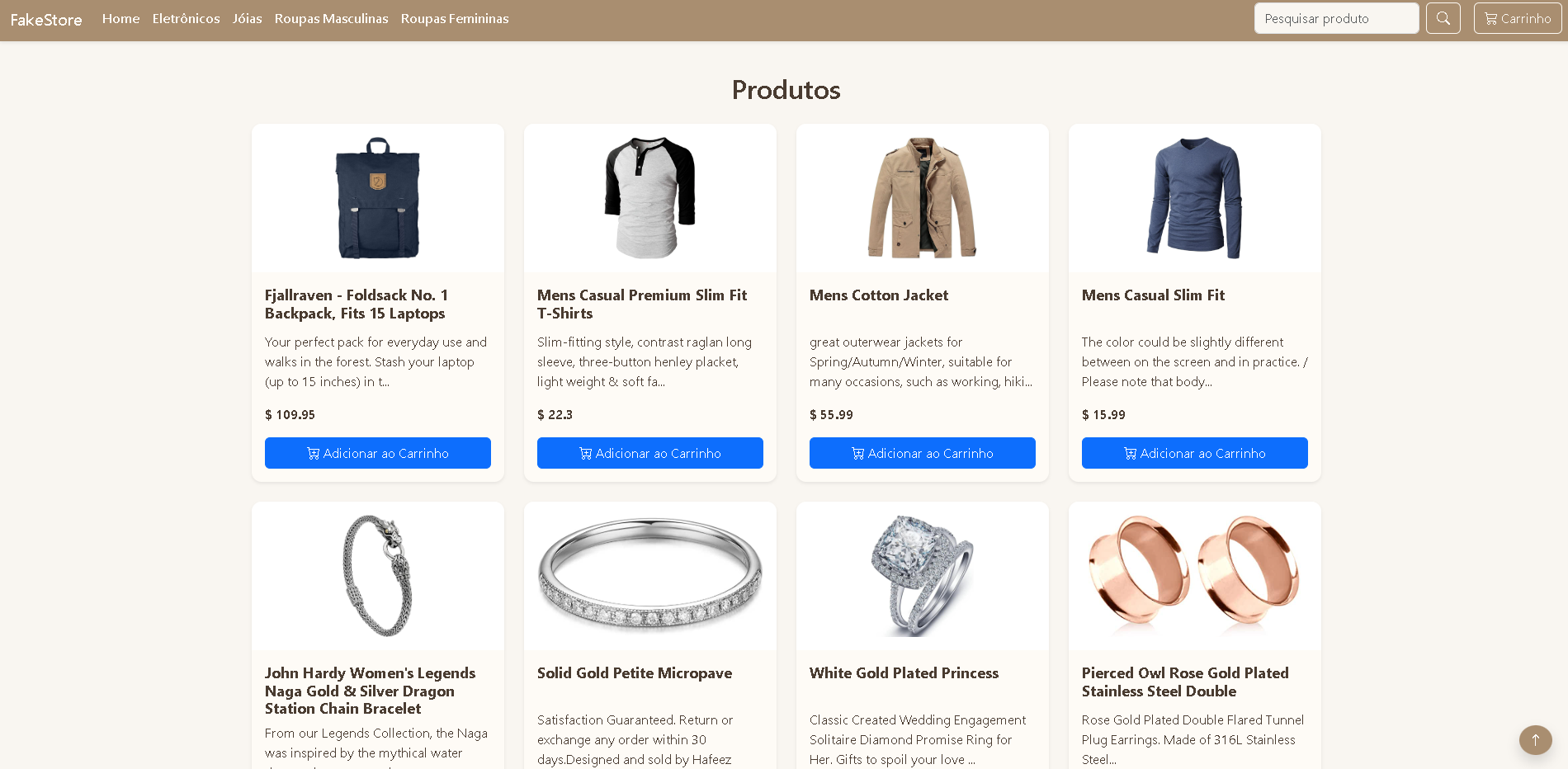 FakeStore API